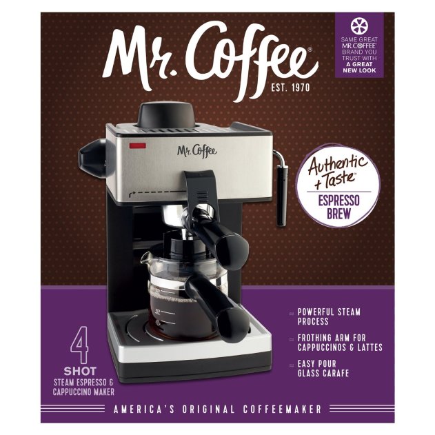Mr. Coffee ECM160 4-Cup Steam Espresso Machine 3